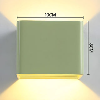 LED-Wandleuchte mit Up- und Downlight für Wohnzimmer, Flur und Schlafzimmer