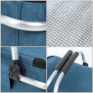 Zusammenklappbarer Picknickkorb für Ausflüge