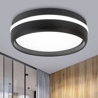 Moderne Runde Deckenlampe mit LED Beleuchtung