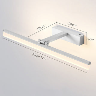 Moderne LED-Wandleuchte für Bad und Wohnbereiche
