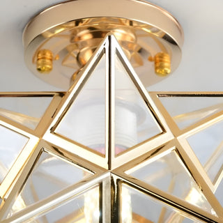 Moderne LED-Sternlampe mit Sternenhimmel-Effekt