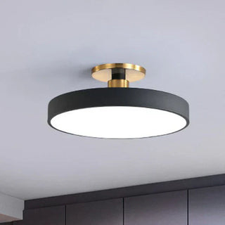 Elegant Nordic Modernist Sleek LED Ceiling Light - Image 6