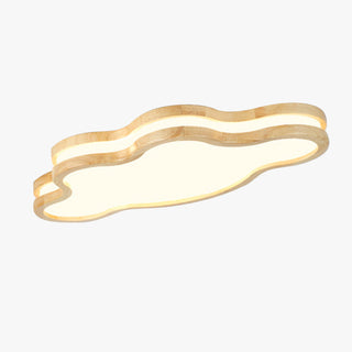 Moderne Holz Wolken und Stern Deckenlamp