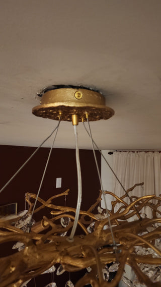 Kristall Zweig Kronleuchter – Moderne Pendel Deckenleuchte