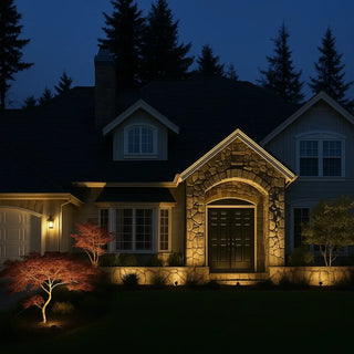 Lebendige Solarbetriebene Gartenstrahler mit verstellbarem LED-Licht