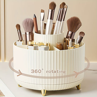 Makeup Carousel Organizer Five Compartment Beauty Storage - Image 6