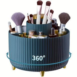 Kompakter Rotierender Makeup Organizer 5 Fächer
