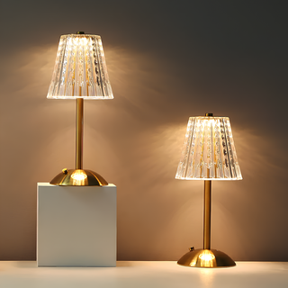 Moderne Kristall LED Schreibtischlampe mit Touch