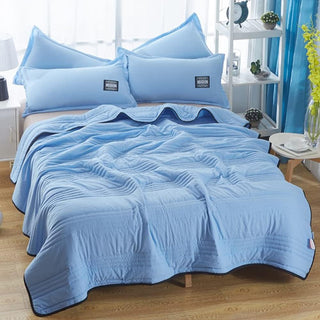 Lightweight Breathable Cooling Blanket for Comfortable Sleep - Image 8