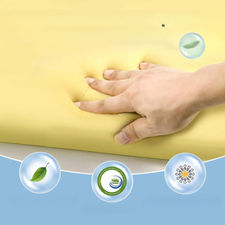 Seitenschläferkissen mit Arm-Aussparung für Nacken und Schulter