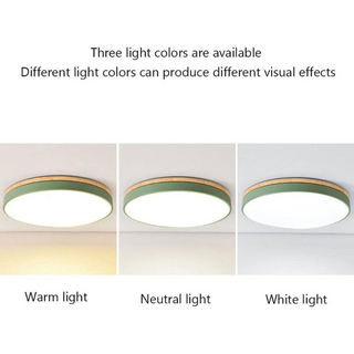 Helle Runde LED-Deckenleuchte für Wohnzimmer oder Schlafzimmer