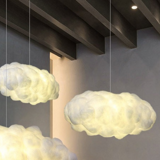 Led Flauschige Wolke Hängelampe
