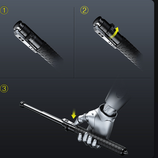LED-Licht Wanderstock – Kompakt und praktisch