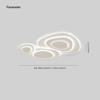 Schlanke dimmbare 3 Farben LED Deckenleuchte