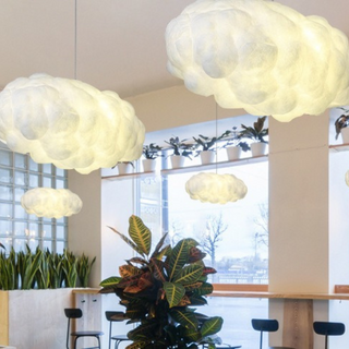 Led Flauschige Wolke Hängelampe