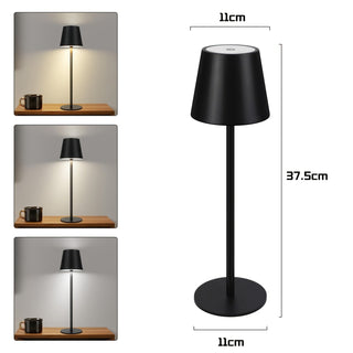 Rechargeable Touch Control LED Table Lamp for Bedside Use - Image 3