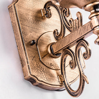 Klassische Wetterfeste  Außen Wandlaterne mit Glasgehäuse