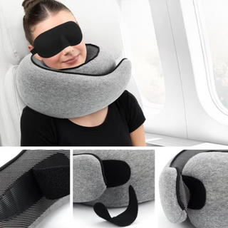 Nackenstütze Reisekissen für Flugzeug Auto Bahn