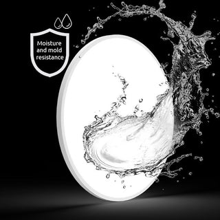 Runde schlichte LED Deckenleuchte für Innen und Außen