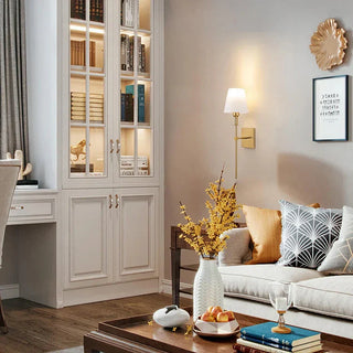 Warme LED-Wandleuchte wiederaufladbar, 2er Set