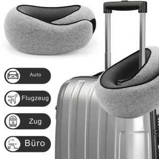Nackenstütze Reisekissen für Flugzeug Auto Bahn