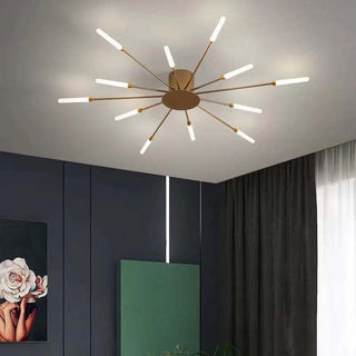 LED Feuerwerk Deckenleuchte Modern für Wohnzimmer