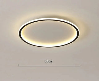 Runde LED Halo Deckenleuchte für Wohnzimmer