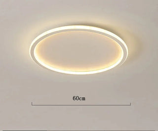 Runde LED Halo Deckenleuchte für Wohnzimmer