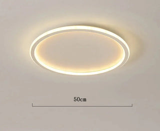 Runde LED Halo Deckenleuchte für Wohnzimmer