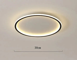 Runde LED Halo Deckenleuchte für Wohnzimmer