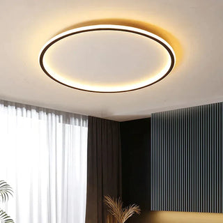 Runde LED Halo Deckenleuchte für Wohnzimmer