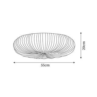 Dimmbare Ferngesteuerte LED-Deckenleuchte