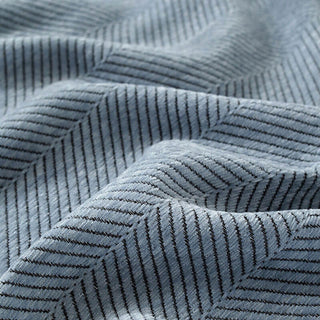 Herringbone Sofa Throw Soft Textured Blanket with Tassels - Image 4