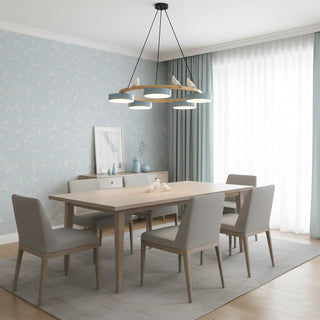 Zarte Sienna Bird Runde Deckenleuchte mit sanftem Licht