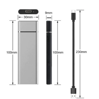 High-Capacity 8TB Portable External Hard Drive - Image 2