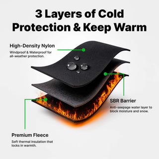 Electric Waterproof Heated Winter Gloves for Extreme Cold - Image 3