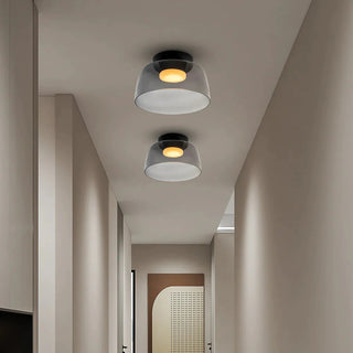 Elegante Nordische Glas Deckenleuchte für Moderne Räume