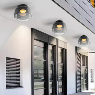 Elegante Nordische Glas Deckenleuchte für Moderne Räume