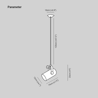 Skandinavische Pendelleuchte Verstellbar LED Moderne Hängeleuchte für Flur & Esszimmer