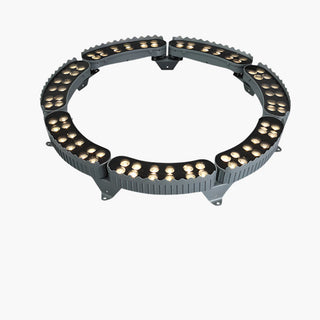 Runde LED-Solarleuchte für Bäume und Gartenbeleuchtung