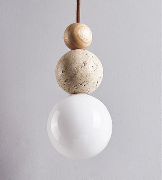 Neutral Contemporary Hanging Pendant Light - Image 4
