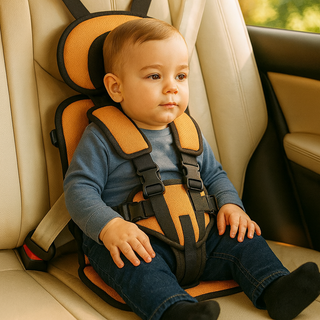 Child Car Seat Compact Adjustable Travel Booster Seat - Image 8
