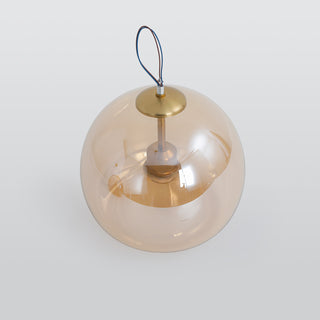 Moderne Glaskuppel-Deckenleuchte