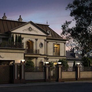 Helle Landschaftsstrahler für die Wegbeleuchtung
