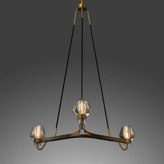 Zeitgenössischer Glas Schirm Kronleuchter