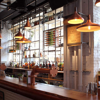 Moderne Pendelleuchte aus Holz für Zuhause