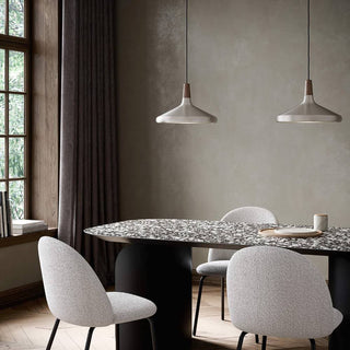 Moderne Pendelleuchte aus Holz für Zuhause