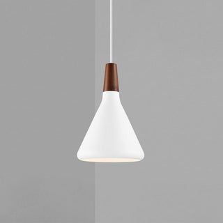 Moderne Pendelleuchte aus Holz für Zuhause