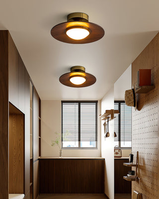 Moderne Runde Deckenlampe mit Dimmfunktion