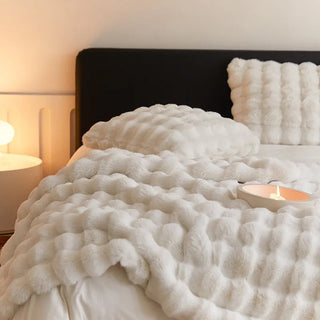 Praktische Warme Kuscheldecke für Sofa und Schlafzimmer